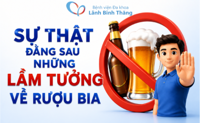 (HCDC) Sự thật đằng sau những lầm tưởng về rượu bia